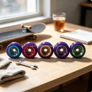 Roues de fingerboard CNC professionnelles avec roulements, haute performance, POM durable, pièces de mini-skateboard - Product Image 3