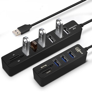 Adaptador expansor de Puerto <span class=keywords><strong>USB</strong></span> 3,0 Hub 3/6 de alta velocidad <span class=keywords><strong>Multi</strong></span> <span class=keywords><strong>USB</strong></span> 2,0 Splitter Compatible Hab SDTF para PC Accesorios de computadora Stock - Product Image 1
