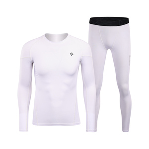 Vêtement de sport d'extérieur personnalisé, respirant, en tissu thermique, avec protection UV, manches longues, couche de base compressive - Product Image 3