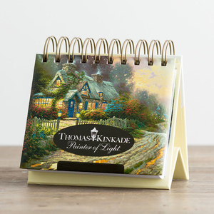 MIni escritorio con logotipo impreso personalizado, de pie, con giro motivacional del Día 365, <span class=keywords><strong>calendario</strong></span> perpetuo <span class=keywords><strong>Cristiano</strong></span> - Product Image 4
