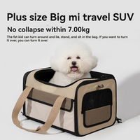 Sac de transport léger pour animaux de compagnie, pliable, sac de voyage pour chat, fond en fibre absorbant les chocs, sac de transport pour chiot, réduction sur les achats en gros