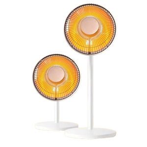 Ventilador Eléctrico Portátil USB de Fibra de Carbono Pequeño, Calentador Vertical de Escritorio, Horno de Asado de Calentamiento Rápido, Ahorro de Energía - Product Image 1