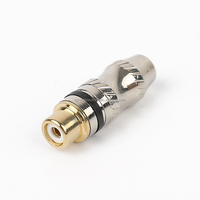 Prise audio mono/stéréo TS TRS 6,35 mm (1/4 pouce) nickelée à souder, connecteur jack 6,35 pour câble de guitare, microphone, DIY