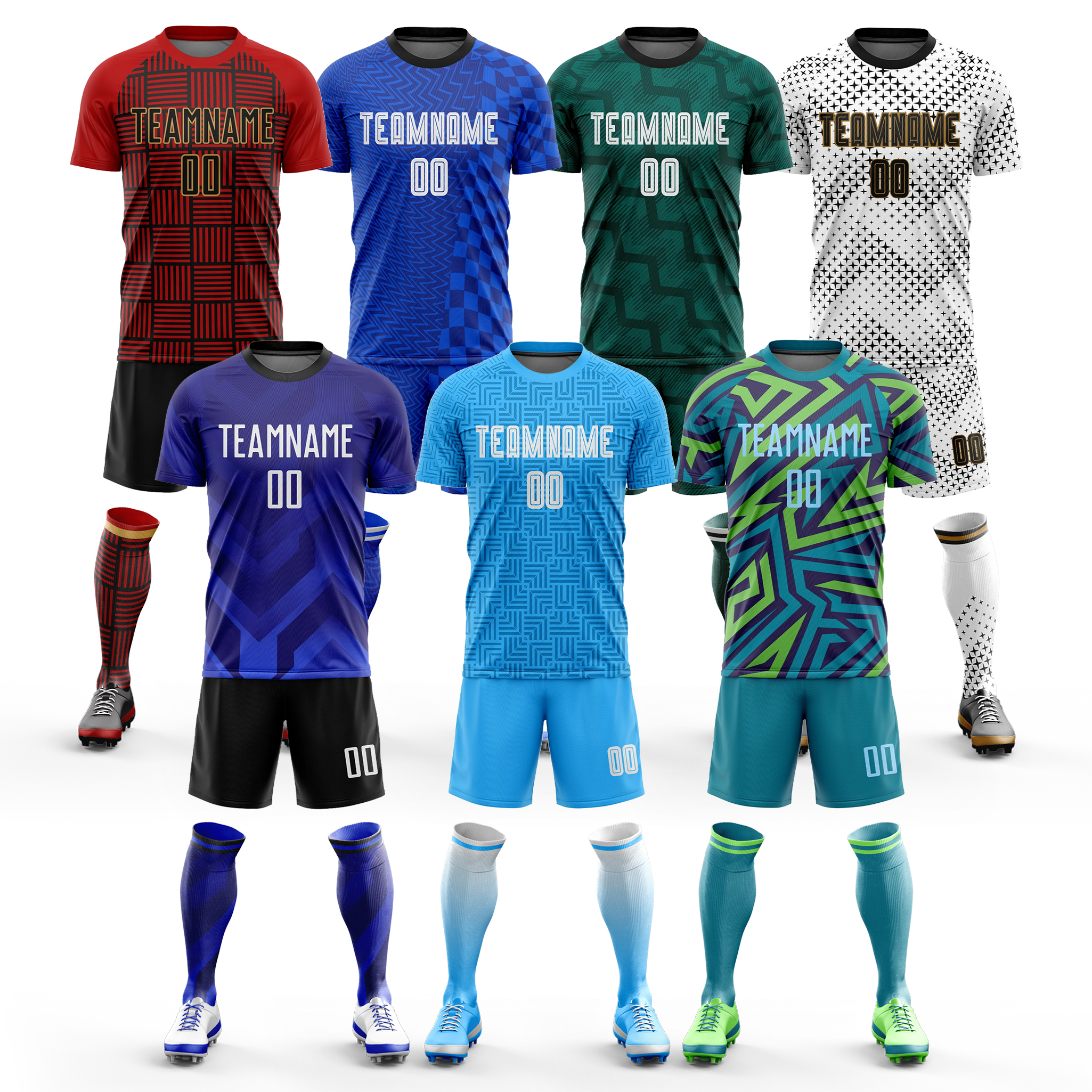Shop Kenya Soccer Jersey Custom Quality Football Kits