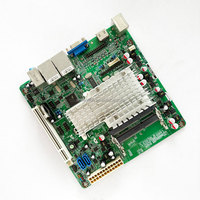 Carte mère Mini-ITX JETWAY NC9KDL-2550 REV.1.0 intégrée, basée sur le chipset Intel Cedar Trail-D et NM10, pour ordinateur avec processeur Atom
