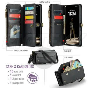 เคสโทรศัพท์หนังแบบพับได้สำหรับธุรกิจ รุ่น Business Diagonal สำหรับ <span class=keywords><strong>iPhone</strong></span> 18 17 Air 16E 15 14 <span class=keywords><strong>Plus</strong></span> 13 12 Pro Max X <span class=keywords><strong>7</strong></span>/8/6S พร้อมช่องใส่บัตร - Product Image 6