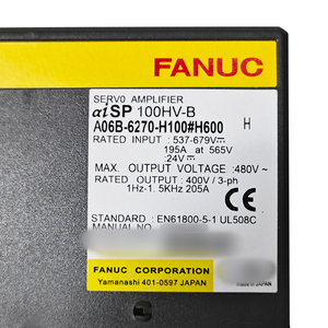 Tommy FANUC A06B-6270-H100#H600 Spindle Drive Amplifier Module for CNC Machine <b>Tools</b> Second-hand - Product Image 3