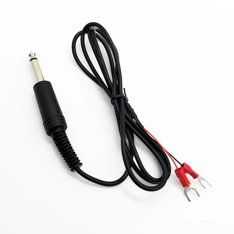Custom Stereo 1/4 Inch 6.35MM Guitar Connector Terminal Audio Power Cable Mono Audio Jack 6.35 Mono Cable