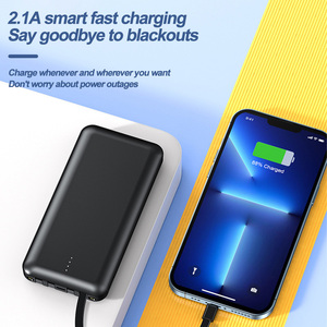 Meilleures ventes : Powerbanks portables originales avec logo, chargeur de batterie externe 10000 mAh, fournisseur électronique avec double sortie - Product Image 6
