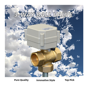 Hướng dẫn sử dụng van bi dọc Thiết bị kiểm soát dòng chảy cho nước 3 chiều OEM nhiệt độ cao - Product Image 4
