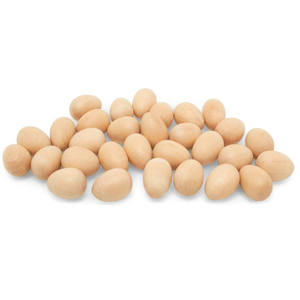 Оптовая продажа, деревянные пасхальные яйца, цветная картина «сделай сам», пасхальный реквизит, праздничный декор, незаконченные яйца, ручная роспись, деревянные игрушки для детей - Product Image 6