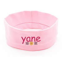 Headband Olahraga Anti Keringat dengan Logo Custom OEM, Warna Solid, untuk Fitness dan Lari