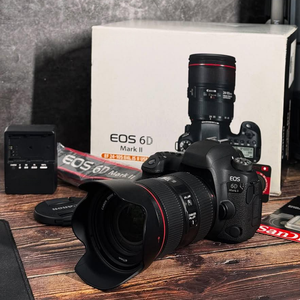 Appareil photo reflex numérique professionnel HFT <span class=keywords><strong>6D</strong></span> Mark II avec objectif EF 24-105mm F/4 II, vidéo Full HD, photographie numérique, vente en gros - Product Image 4