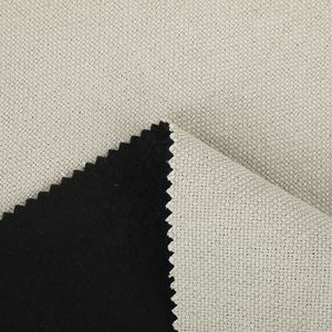 Vải bọc ghế sofa chất lượng cao 100% polyester dệt trơn, kiểu vải lanh, trọng lượng trung bình 320gsm - Product Image 3