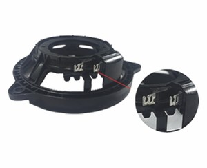Pièces en plastique moulées par injection personnalisées OEM, coque de manette de jeu, boîtier en plastique pour ventilateur automobile, moulage de radiateur en plastique avec lumière LED - Product Image 5