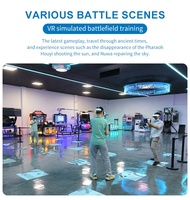 Parc d'attractions Multijoueur VR Arena Réalité virtuelle Free Walk Roam Platform XR Battle VR Shooting Arcade Game Simulator