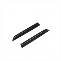 Convient pour BMW X7 G07 G07 LCI 2020+ Garnitures de pare-chocs arrière en fibre de carbone Style OEM Inserts arrière Préimprégnés Autoclave Moulé sous pression