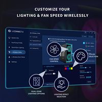 Nouveauté en promotion : Boîtier PC ATX Mid-Tower L217 INF, Noir, pour Lian Li