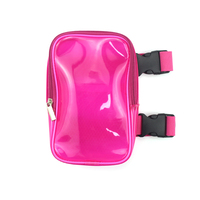 Sac de jambe transparent imperméable de grande capacité, nouvelle mode 2025, personnalisé, pour le carnaval, pochette pour téléphone
