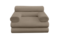 Canapé de sol en mousse haute densité avec housse en tissu, design moderne pour salon, entrepôt, sous-sol - Vente en gros directe usine