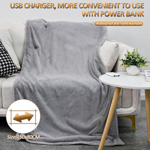 यूएसबी इलेक्ट्रिक हीटिंग कंबल गर्म-अप कंबल वाटरप्रूफ और धोने योग्य हीटिंग पैड - Product Image 2