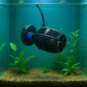 ปั๊มน้ำ 40W 24V DC พร้อมตัวควบคุมคลื่นสำหรับตู้ปลา ทำงานอัตโนมัติ รูปทรงกลม ทำจากพลาสติก - Product Image 2