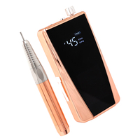 Nouvelle arrivée haute puissance 85W Brushless écran Lcd 2 en 1 perceuse à ongles 45000 tr/min pour manucure