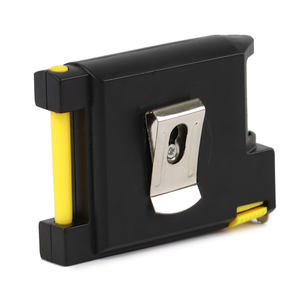 شريط بلاستيكي للقياس قابل للطي والسحب مع وسادة لاصقة وقلم ومستوى للقياسات والمخططات المريحة - Product Image 2