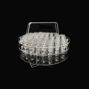 Soporte para Vasos de Chupito de Acrílico, 24 Piezas, Resistente a Roturas, Forma de Cilindro, para Fiestas, Bares, KTV - Product Image 3