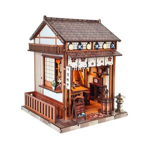 Kit de construction de nichoir <span class=keywords><strong>à</strong></span> livres miniature personnalisé et nichoir <span class=keywords><strong>à</strong></span> livres en bois 3D - Ensemble de nichoir <span class=keywords><strong>à</strong></span> livres DIY pour une présentation et une décoration personnalisées - Product Image 5