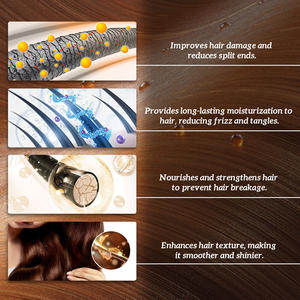 Acondicionador de Aceite de Argán de Marruecos 200ml, Marca Privada OEM, Vegano, Anti-Frizz, Hidratante y Brillante - Product Image 2