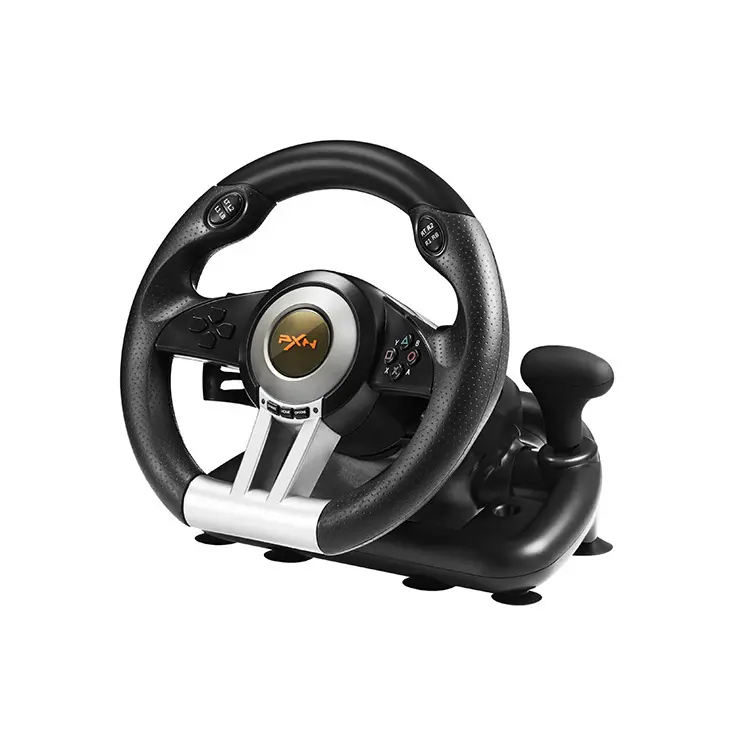 For PC /X box One /Series X S /360/PS4/PS3/Switch 270 Degree Driving Force Gaming Racing Steering Wheel