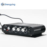 ST-838 vente en gros amplificateur de caisson de basses numérique système de son 2 canaux mini amplificateur de puissance 12V domestique