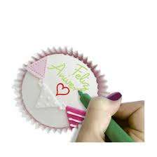 Marcadores de Colores <span class=keywords><strong>Comestibles</strong></span> de Plástico con Logotipo Personalizado, con Doble Punta para Decoración de Pasteles - Regalo - Product Image 2