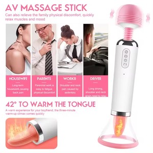Produits pour adultes, vibrateur clitoridien et point G pour femmes avec fonction de succion des mamelons, en silicone médical + matériau ABS - Product Image 4