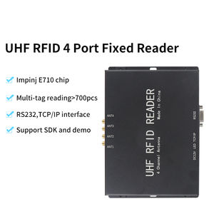 4/8/16 포트 <span class=keywords><strong>UHF</strong></span> <span class=keywords><strong>RFID</strong></span> 리더 E710 20m 장거리 RS232 TCP/IP <span class=keywords><strong>RFID</strong></span> 태그 리더 연결 다중 안테나 제공 데모 SDK - Product Image 2