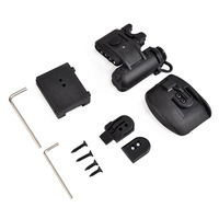Lampe de chasse à LED Tactique FMA Lampe de poche de sécurité pour casque IFF Signal Outdoor Illumination Mini Power Bank 5MW Blanc Rouge A95T