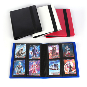 Album de cartes en plastique premium, 4 pochettes, 20 pages, capacité de 160 cartes 6x9cm, bricolage, imperméable, écologique, reliure ultrasonique, pour cartes à collectionner Pokémon - Product Image 1
