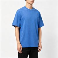 T-shirt unisexe oversize en coton lavé style vintage, coupe ample, pour homme ou femme, streetwear, vente en gros, OEM