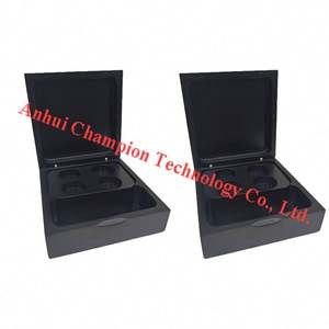 Minimalist <b>Coffee</b> Box 4 Slots Wooden Seamless Joints - Product Image 6