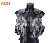 Nouveau Gilet Tactique 900D Oxford à Libération Rapide Système MOLLE Porte-Plaque Étanche Anti-Froid pour Tenue d'Entraînement Extérieur