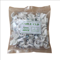 Clips de câblage de haute qualité, clips de fixation de fil de boucle et Clip de câble 8mm