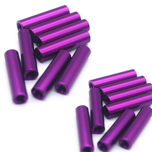 ตัวเว้นระยะแบบกลม ขึ้นลายเกลียว ทำจากอะลูมิเนียมชุบอโนไดซ์ตามสั่ง - Product Image 4