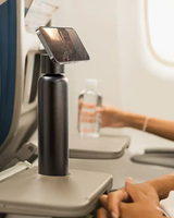 Magsafe botol minum olahraga, tutup botol minum termos dengan dudukan telepon terisolasi termal cangkir kopi