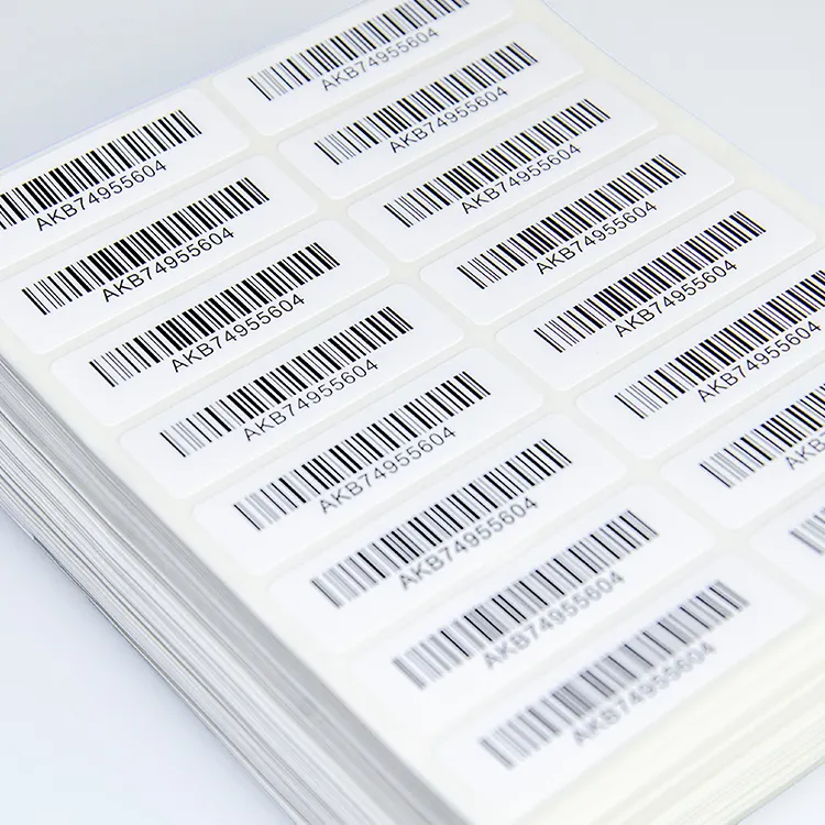 Fabriek Groothandel Waterdicht Direct Thermisch Zelfklevend Papier Barcode Sticker Labels Rol