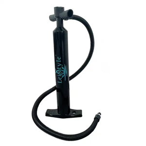 Pompe gonflable marine solaire 28PSI Pompes à air <span class=keywords><strong>haute</strong></span> <span class=keywords><strong>pression</strong></span> avec manomètre Tube d'air pour bateaux gonflables Kayaks Canoës - Product Image 3