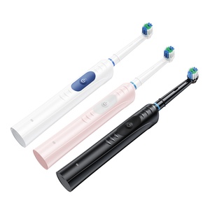 Cepillo de Dientes Eléctrico Portátil de Viaje, Diseño de Cabezal Redondo Impermeable Personalizado, Cerdas Suaves, Multifunción, Recargable para Limpieza Profunda - Product Image 4