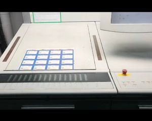 二手德国SM 52 Speed Master自动平板多色热风干燥51 ppm纸标签票据打印机 - Product Image 5