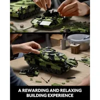 NifeliZ NF10269A 2026 Nuevo Modelo Coleccionable de Tanque Militar MOC II A7 para Niños y Adultos, Regalos de Exhibición, Juego de Bloques de Construcción de 2083 Piezas