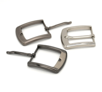 Boucle de ceinture décontractée en alliage pour hommes, accessoires de ceinture artisanale en cuir, boucle à ardillon, 40mm